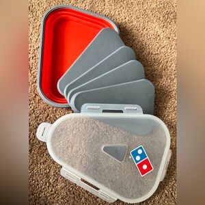 Domino's Food Storage Containers